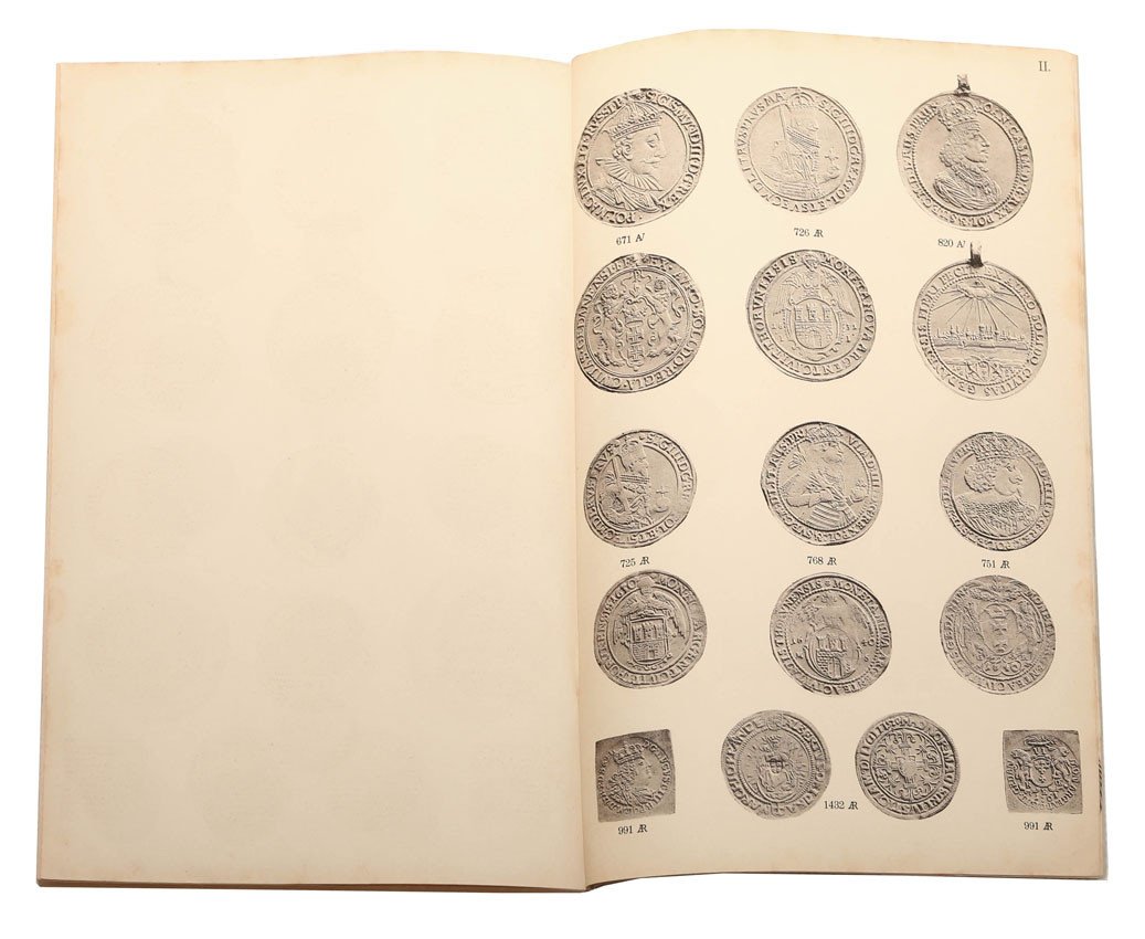 Katalog aukcyjny Adolph Hess „Sammlung des Herrn Apotheker Karl Rudolph”, 1914 r.